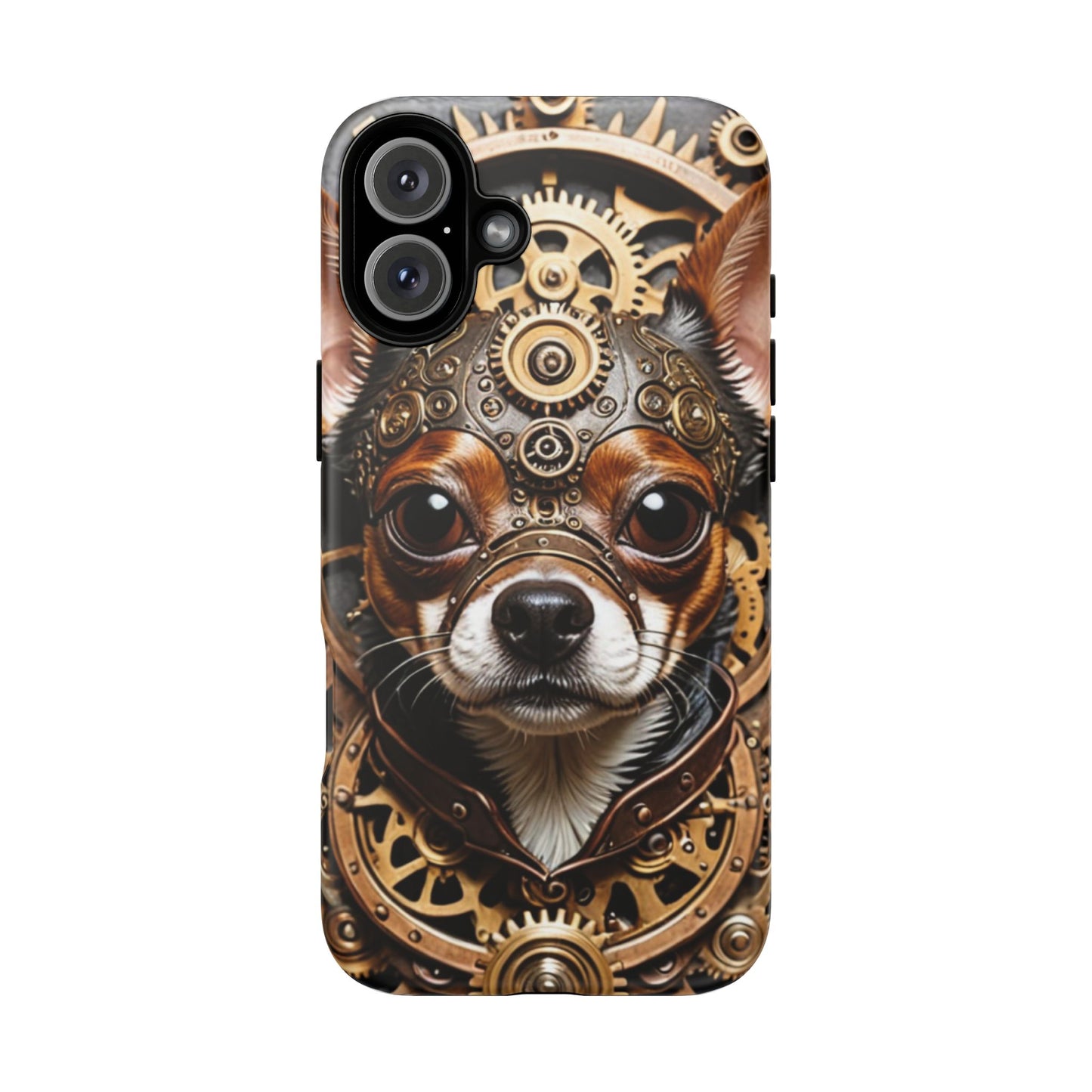 Steampunk Chihuahua Phone Case – Tough Cases for Dog Lovers