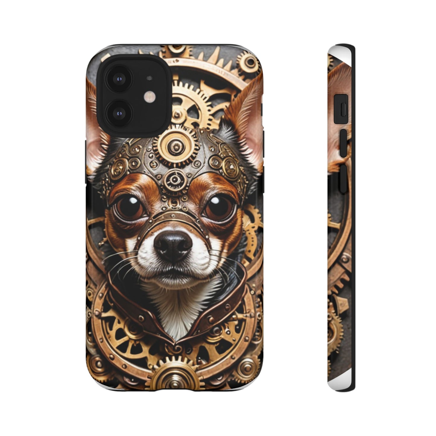 Steampunk Chihuahua Phone Case – Tough Cases for Dog Lovers