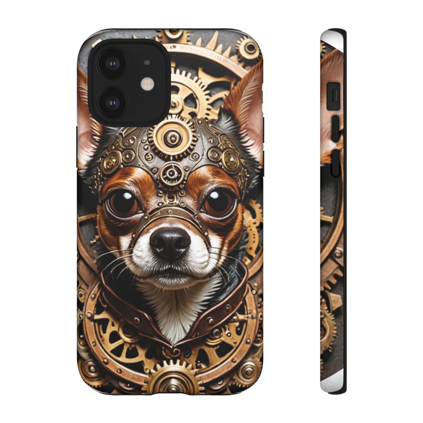 Steampunk Chihuahua Phone Case – Tough Cases for Dog Lovers