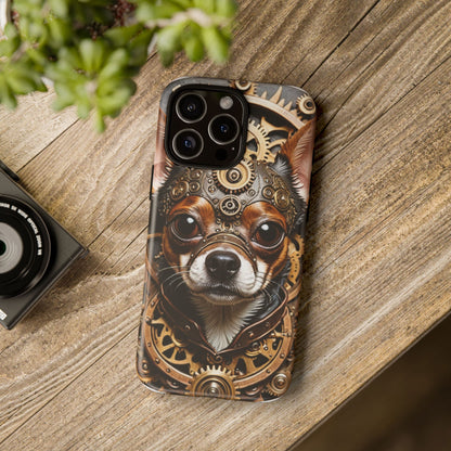 Steampunk Chihuahua Phone Case – Tough Cases for Dog Lovers