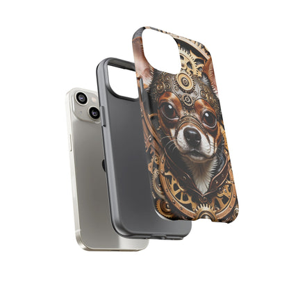 Steampunk Chihuahua Phone Case – Tough Cases for Dog Lovers