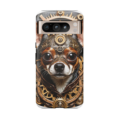 Steampunk Chihuahua Phone Case – Tough Cases for Dog Lovers