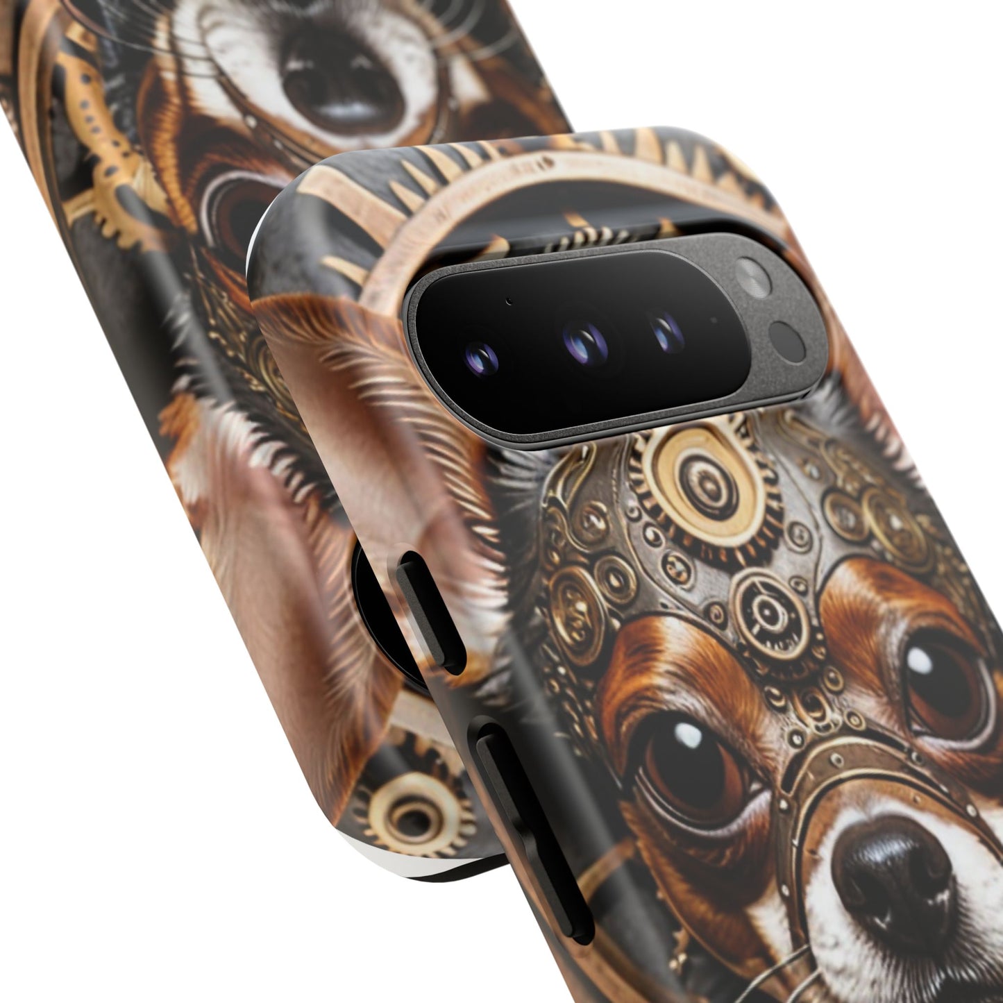 Steampunk Chihuahua Phone Case – Tough Cases for Dog Lovers