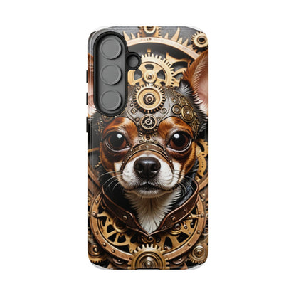 Steampunk Chihuahua Phone Case – Tough Cases for Dog Lovers