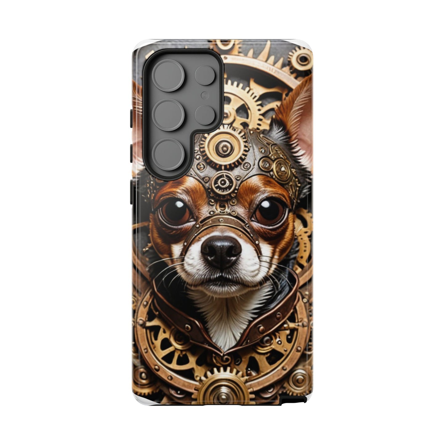 Steampunk Chihuahua Phone Case – Tough Cases for Dog Lovers