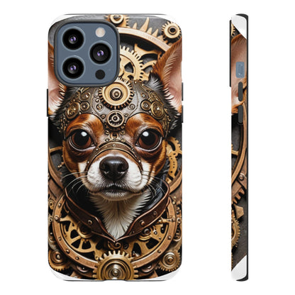 Steampunk Chihuahua Phone Case – Tough Cases for Dog Lovers