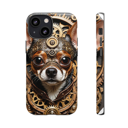 Steampunk Chihuahua Phone Case – Tough Cases for Dog Lovers