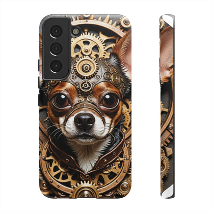 Steampunk Chihuahua Phone Case – Tough Cases for Dog Lovers