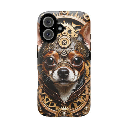 Steampunk Chihuahua Phone Case – Tough Cases for Dog Lovers