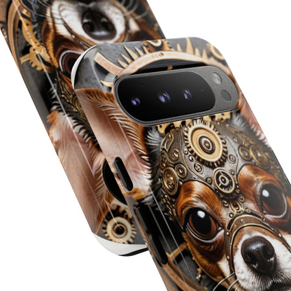 Steampunk Chihuahua Phone Case – Tough Cases for Dog Lovers