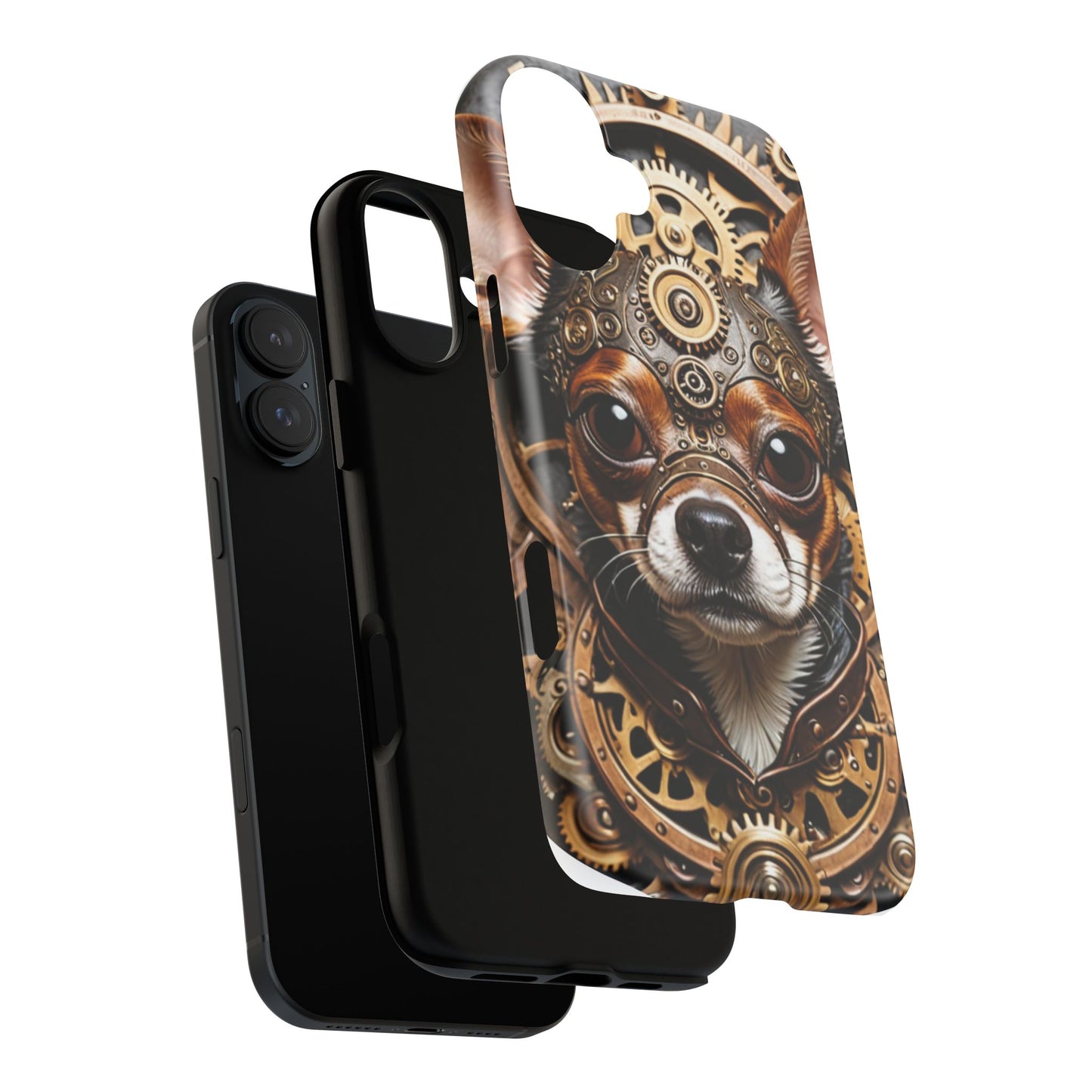 Steampunk Chihuahua Phone Case – Tough Cases for Dog Lovers