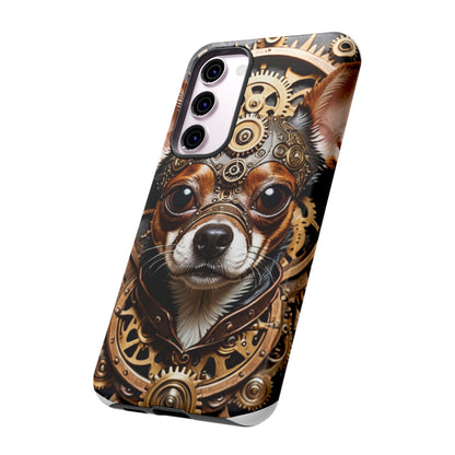 Steampunk Chihuahua Phone Case – Tough Cases for Dog Lovers