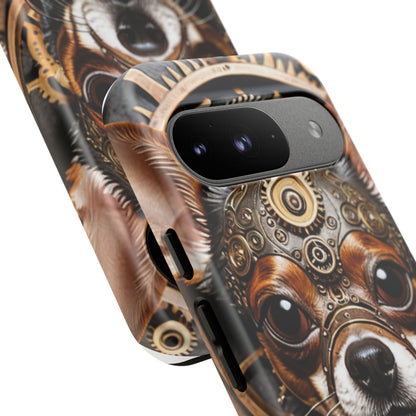 Steampunk Chihuahua Phone Case – Tough Cases for Dog Lovers