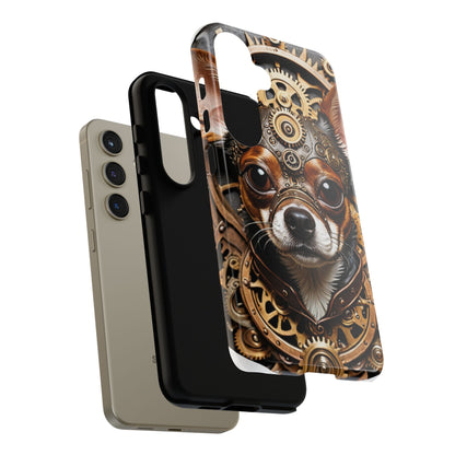 Steampunk Chihuahua Phone Case – Tough Cases for Dog Lovers