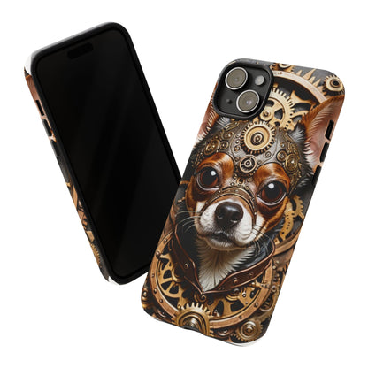 Steampunk Chihuahua Phone Case – Tough Cases for Dog Lovers