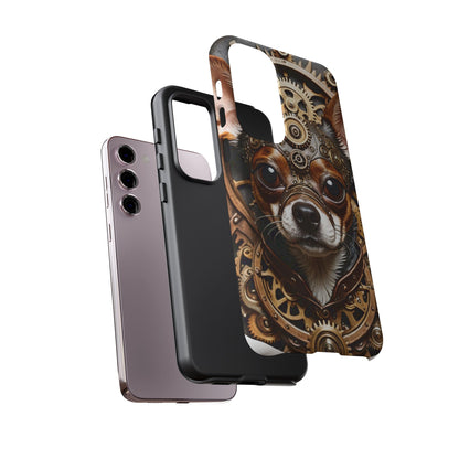 Steampunk Chihuahua Phone Case – Tough Cases for Dog Lovers