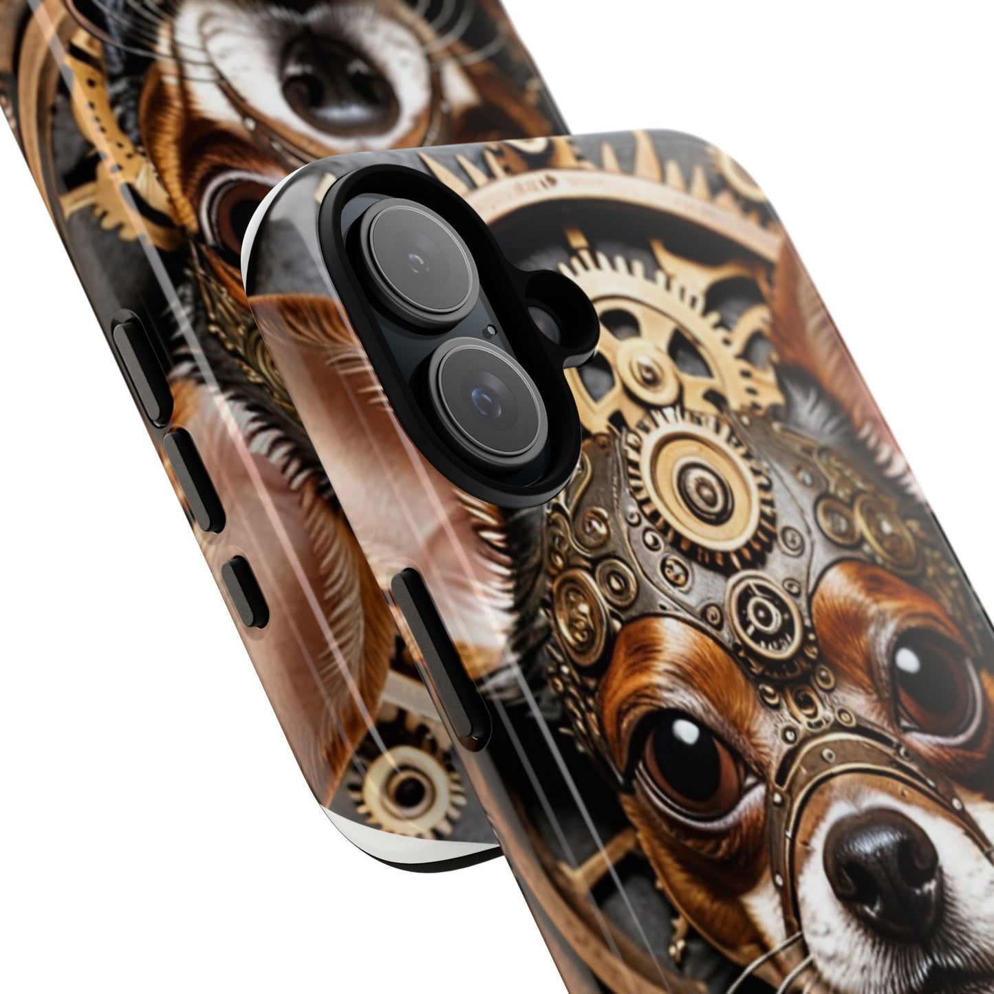 Steampunk Chihuahua Phone Case – Tough Cases for Dog Lovers