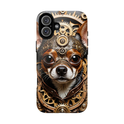 Steampunk Chihuahua Phone Case – Tough Cases for Dog Lovers