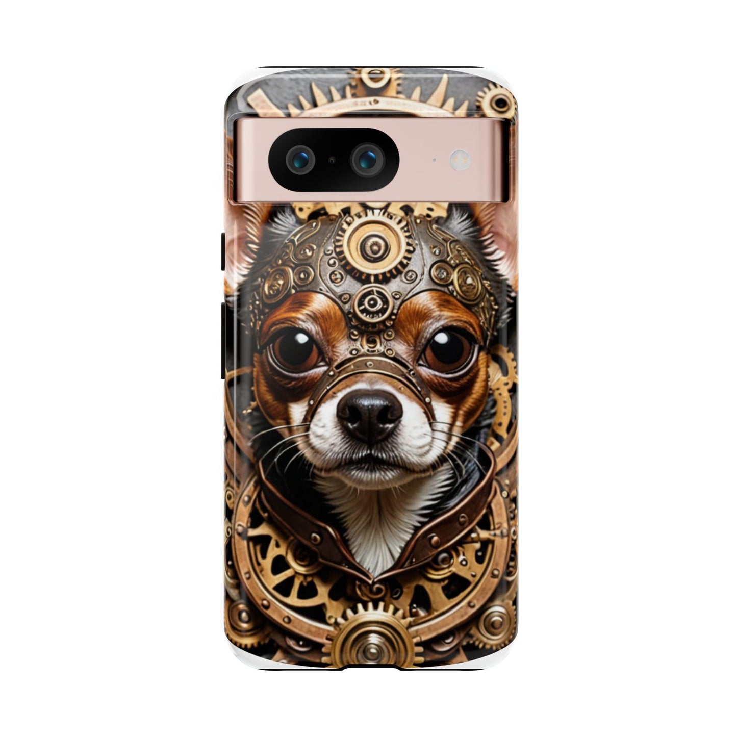 Steampunk Chihuahua Phone Case – Tough Cases for Dog Lovers