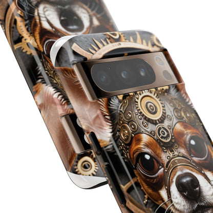 Steampunk Chihuahua Phone Case – Tough Cases for Dog Lovers