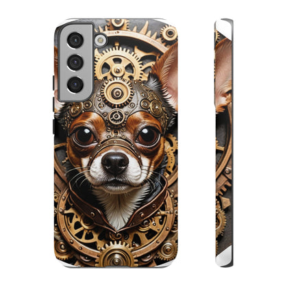 Steampunk Chihuahua Phone Case – Tough Cases for Dog Lovers