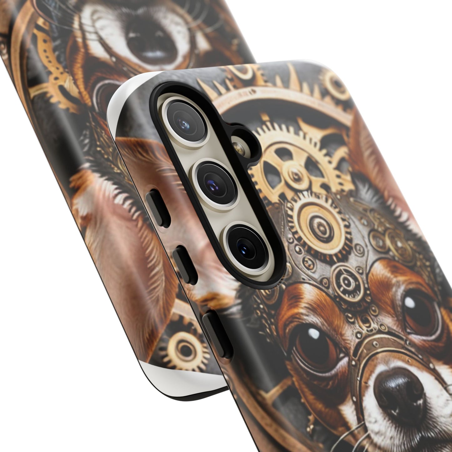 Steampunk Chihuahua Phone Case – Tough Cases for Dog Lovers