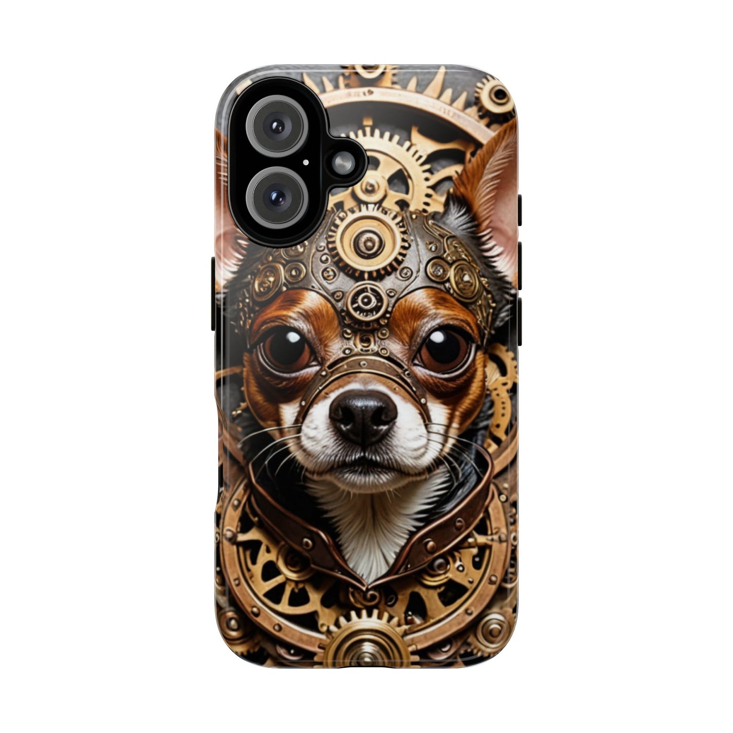 Steampunk Chihuahua Phone Case – Tough Cases for Dog Lovers