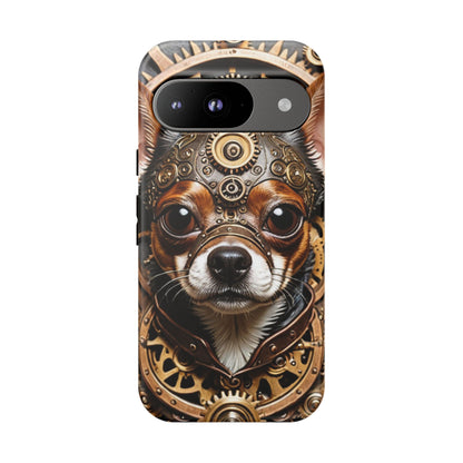 Steampunk Chihuahua Phone Case – Tough Cases for Dog Lovers