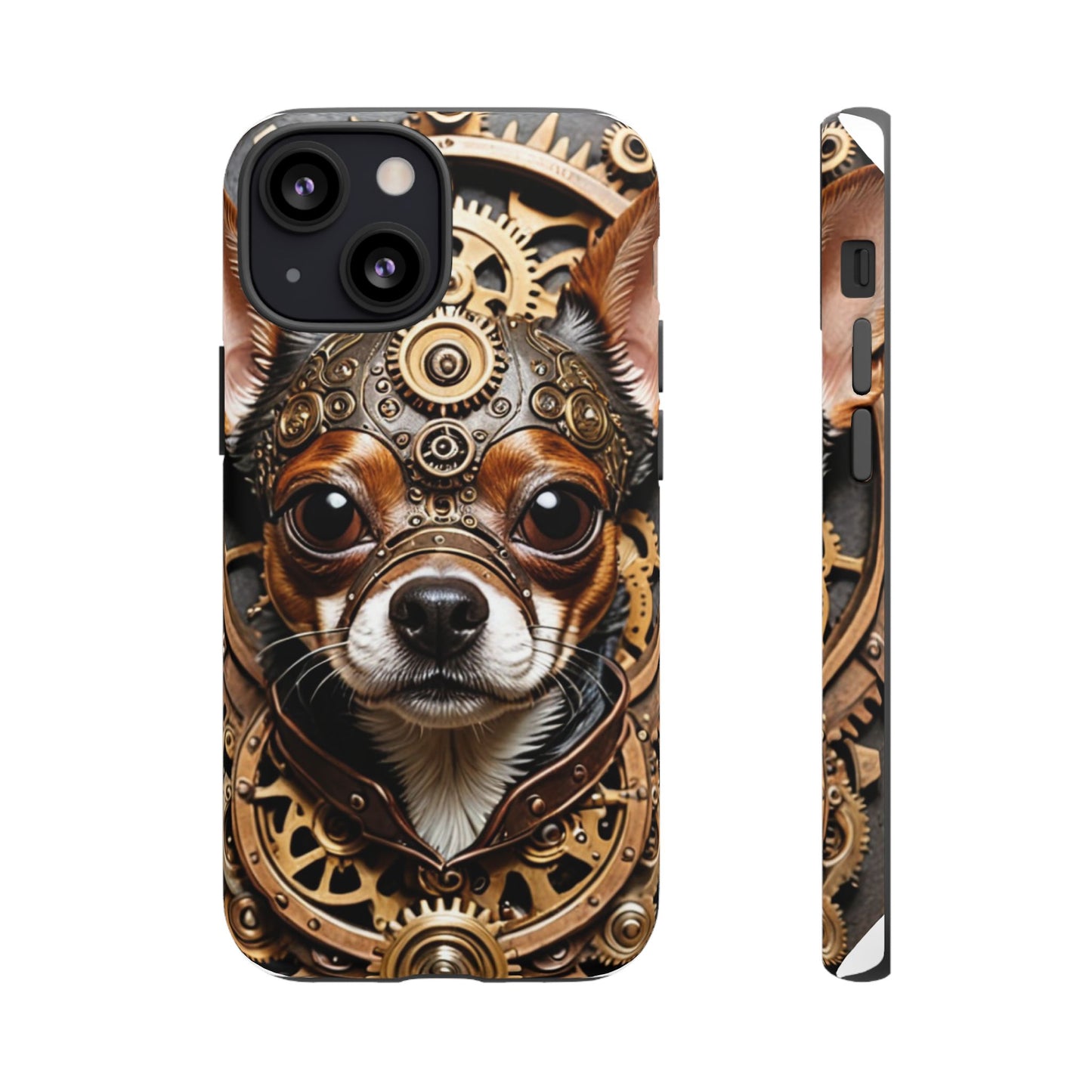 Steampunk Chihuahua Phone Case – Tough Cases for Dog Lovers