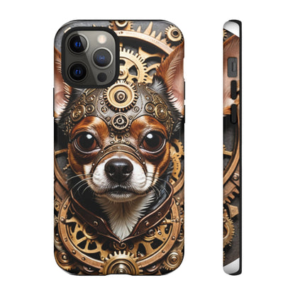 Steampunk Chihuahua Phone Case – Tough Cases for Dog Lovers