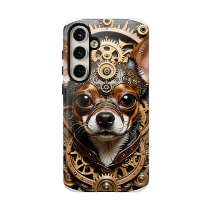 Steampunk Chihuahua Phone Case – Tough Cases for Dog Lovers