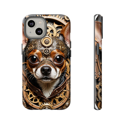 Steampunk Chihuahua Phone Case – Tough Cases for Dog Lovers