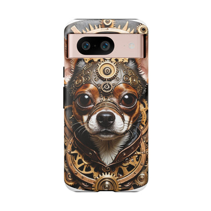 Steampunk Chihuahua Phone Case – Tough Cases for Dog Lovers