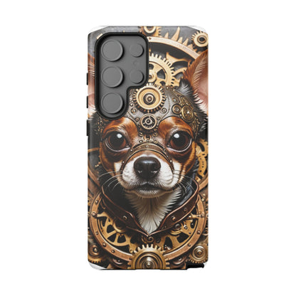 Steampunk Chihuahua Phone Case – Tough Cases for Dog Lovers