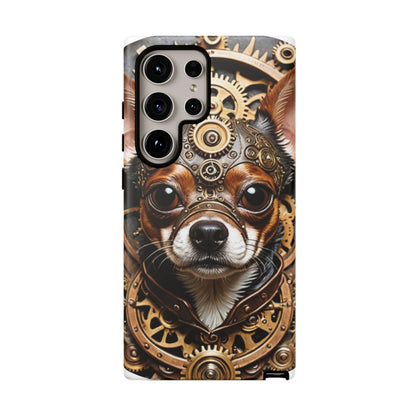 Steampunk Chihuahua Phone Case – Tough Cases for Dog Lovers