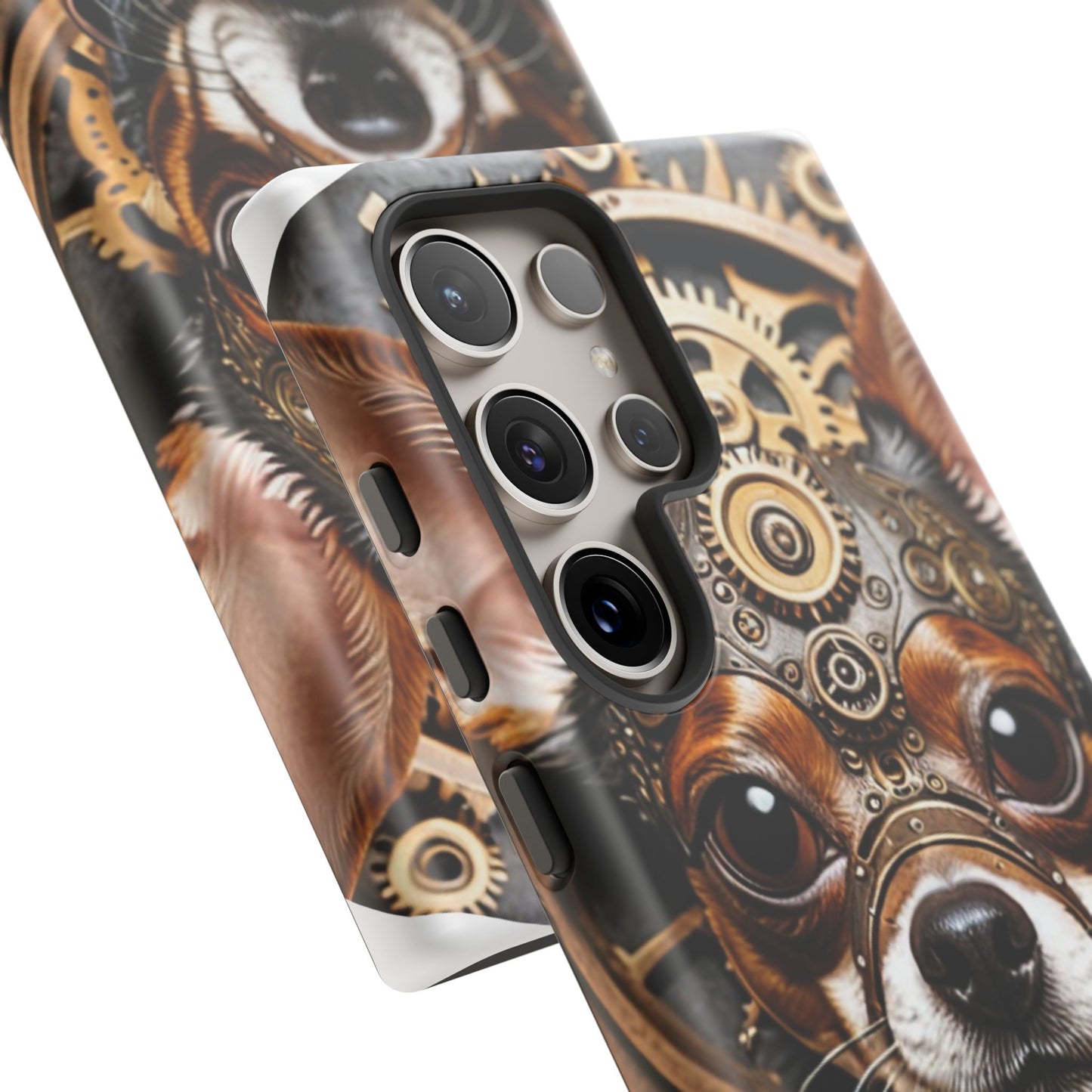 Steampunk Chihuahua Phone Case – Tough Cases for Dog Lovers