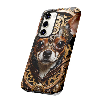 Steampunk Chihuahua Phone Case – Tough Cases for Dog Lovers