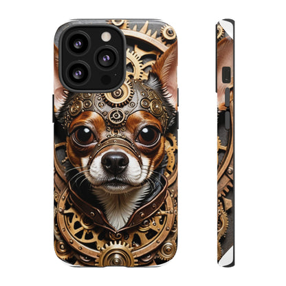 Steampunk Chihuahua Phone Case – Tough Cases for Dog Lovers