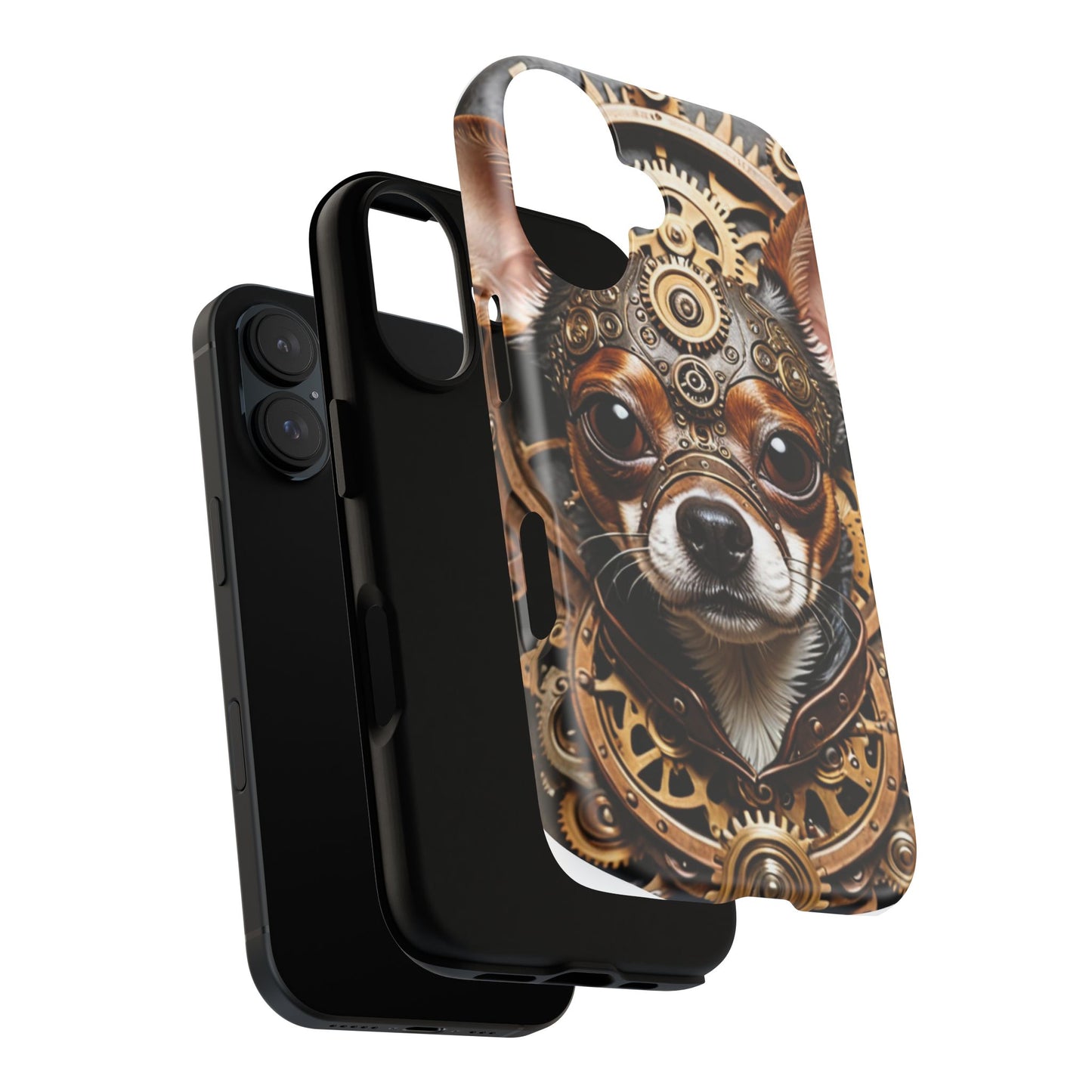 Steampunk Chihuahua Phone Case – Tough Cases for Dog Lovers