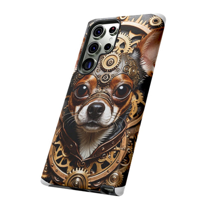 Steampunk Chihuahua Phone Case – Tough Cases for Dog Lovers