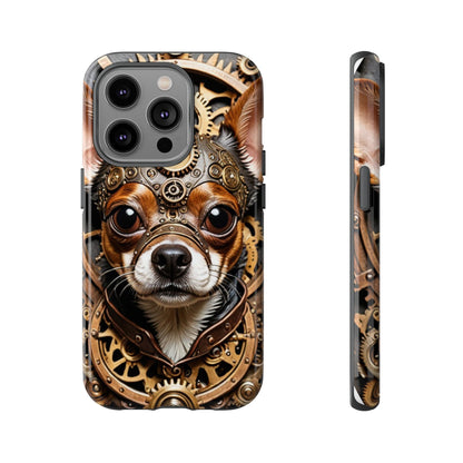 Steampunk Chihuahua Phone Case – Tough Cases for Dog Lovers