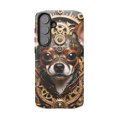 Steampunk Chihuahua Phone Case – Tough Cases for Dog Lovers