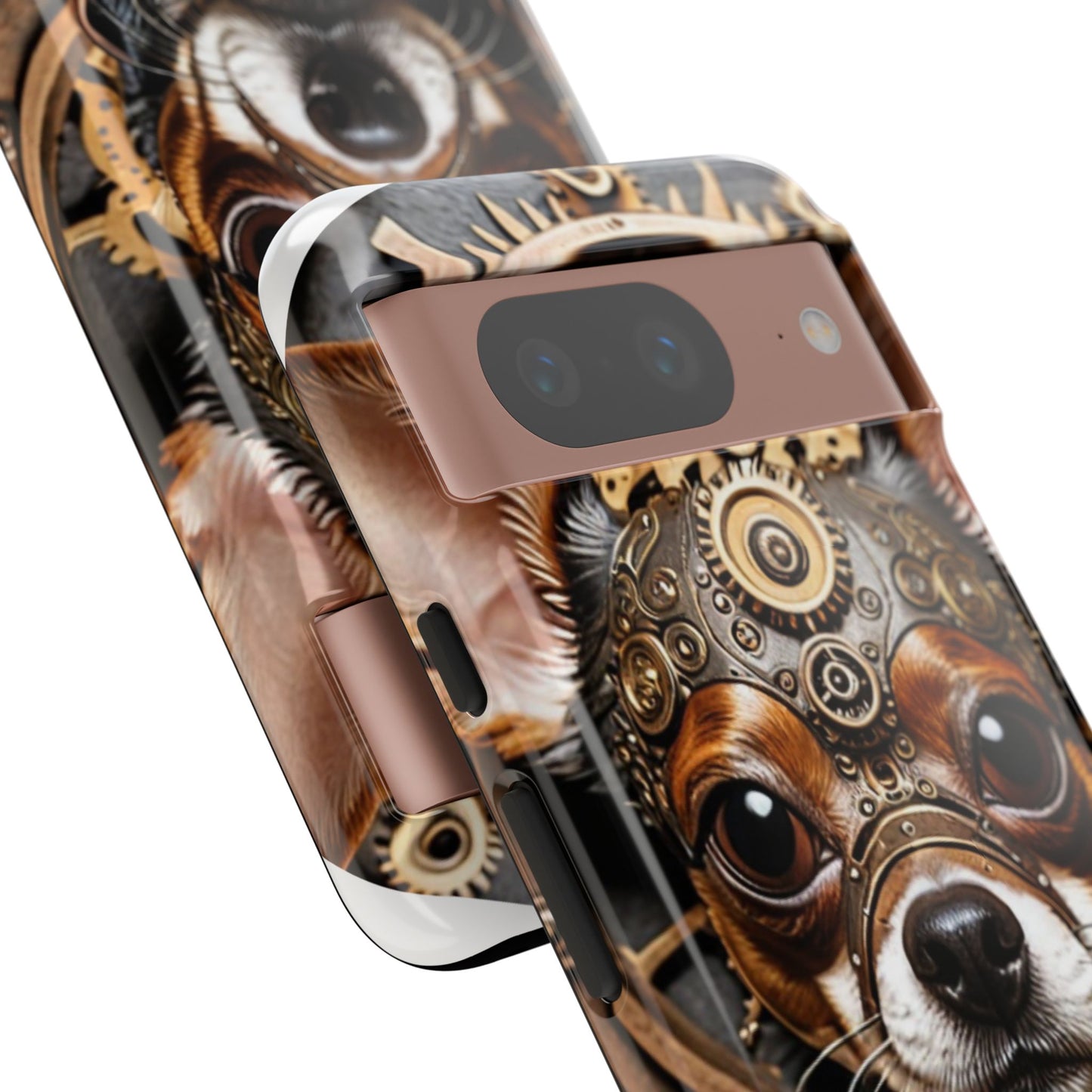 Steampunk Chihuahua Phone Case – Tough Cases for Dog Lovers