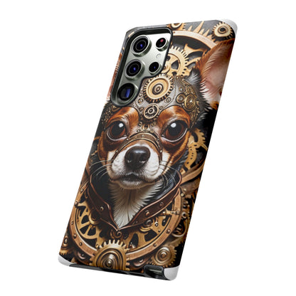 Steampunk Chihuahua Phone Case – Tough Cases for Dog Lovers