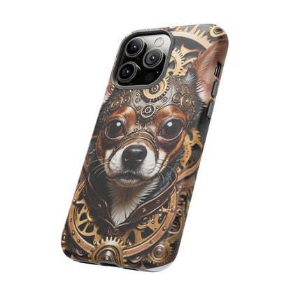 Steampunk Chihuahua Phone Case – Tough Cases for Dog Lovers