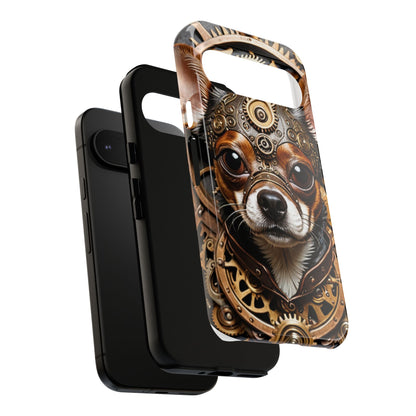 Steampunk Chihuahua Phone Case – Tough Cases for Dog Lovers