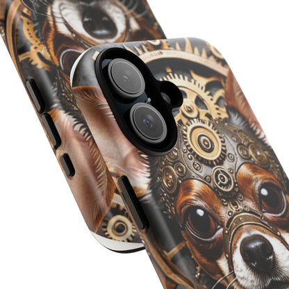 Steampunk Chihuahua Phone Case – Tough Cases for Dog Lovers