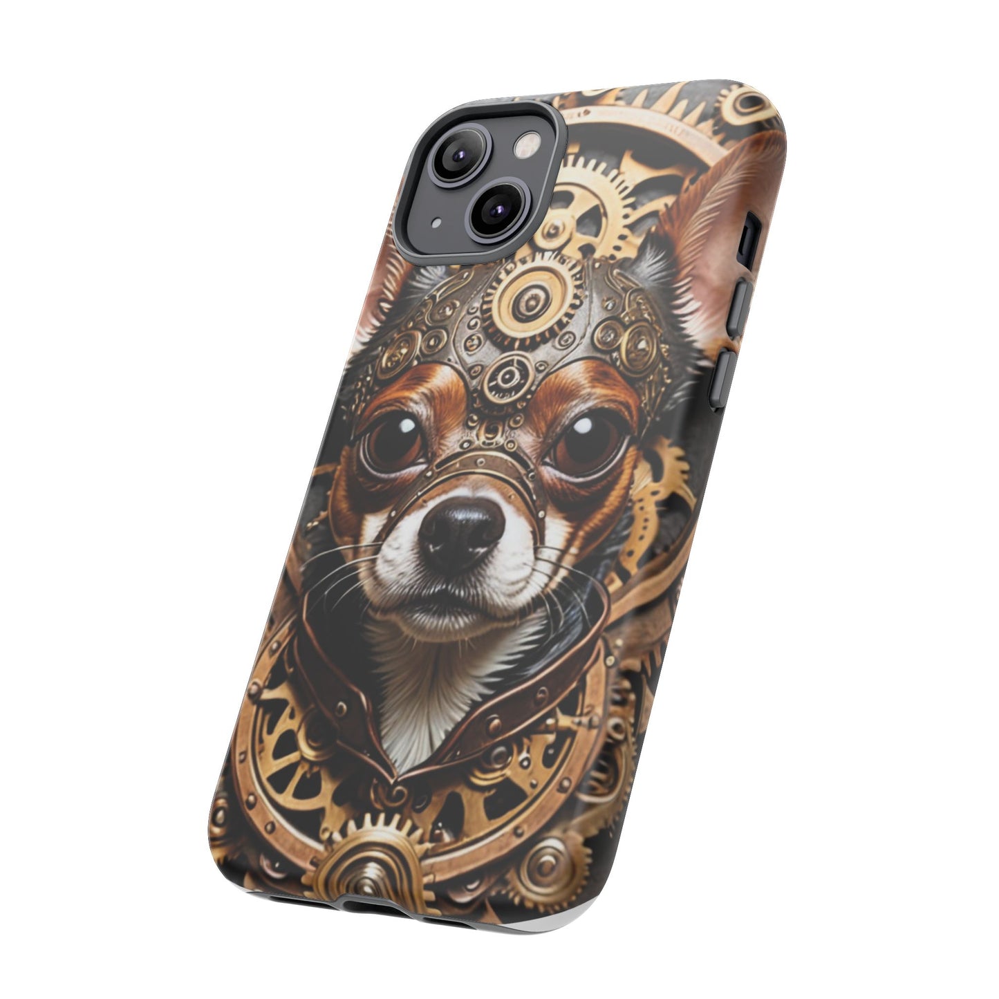 Steampunk Chihuahua Phone Case – Tough Cases for Dog Lovers