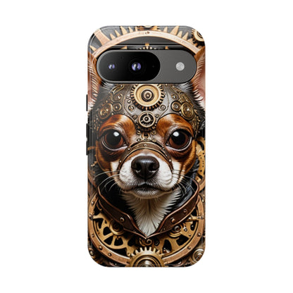 Steampunk Chihuahua Phone Case – Tough Cases for Dog Lovers