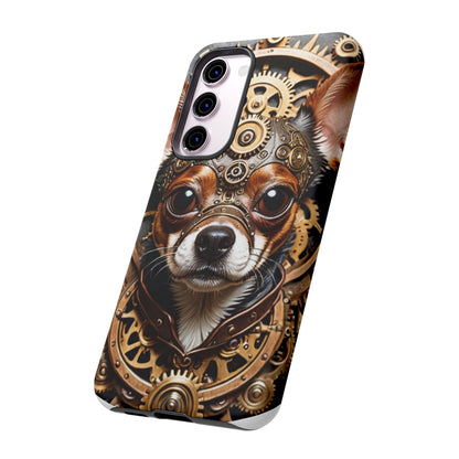 Steampunk Chihuahua Phone Case – Tough Cases for Dog Lovers